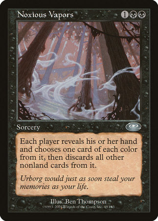 Noxious Vapors [Planeshift] | Exor Games New Glasgow