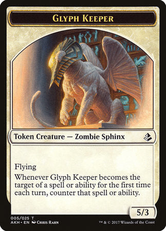 Glyph Keeper Token [Amonkhet Tokens] | Exor Games New Glasgow