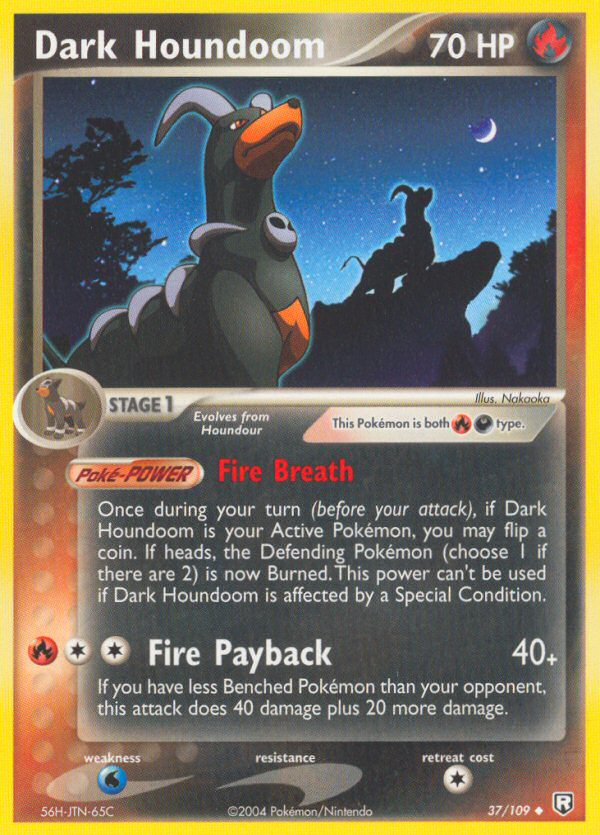 Dark Houndoom (37/109) [EX: Team Rocket Returns] | Exor Games New Glasgow