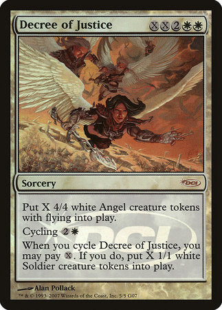 Decree of Justice [Judge Gift Cards 2007] | Exor Games New Glasgow