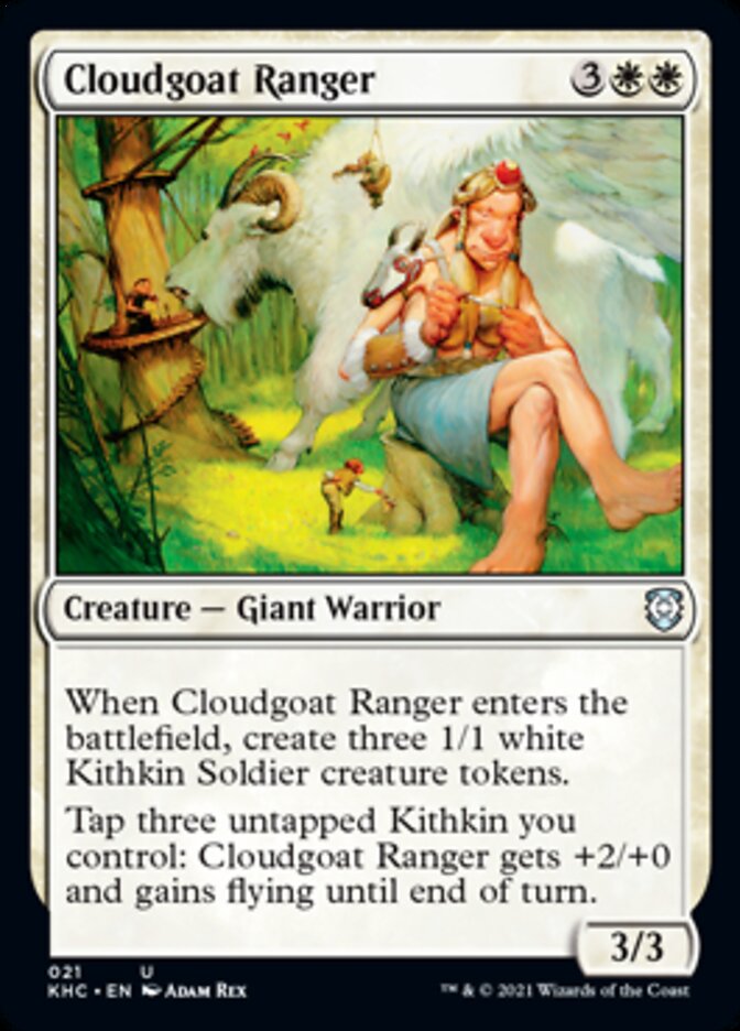 Cloudgoat Ranger [Kaldheim Commander] | Exor Games New Glasgow