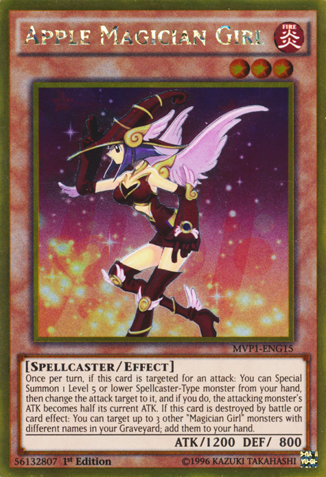 Apple Magician Girl [MVP1-ENG15] Gold Rare | Exor Games New Glasgow