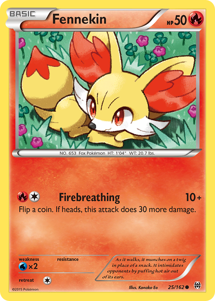 Fennekin (25/162) [XY: BREAKthrough] | Exor Games New Glasgow