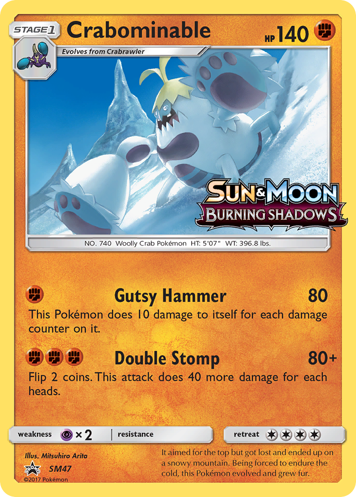 Crabominable (SM47) [Sun & Moon: Black Star Promos] | Exor Games New Glasgow