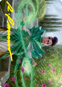 Kianne, Dean of Substance Art Card (Gold-Stamped Signature) [Strixhaven: School of Mages Art Series] | Exor Games New Glasgow