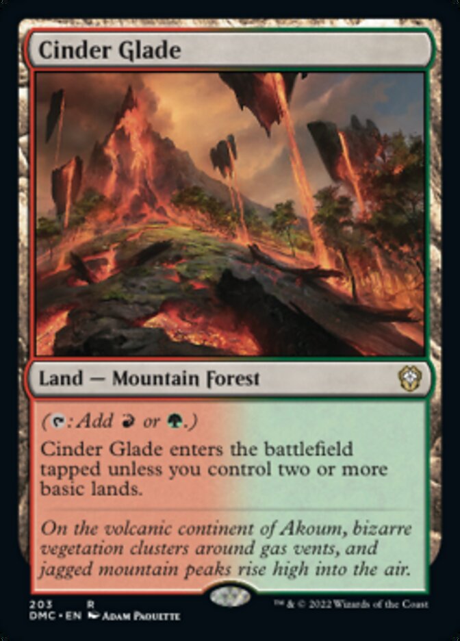 Cinder Glade [Dominaria United Commander] | Exor Games New Glasgow