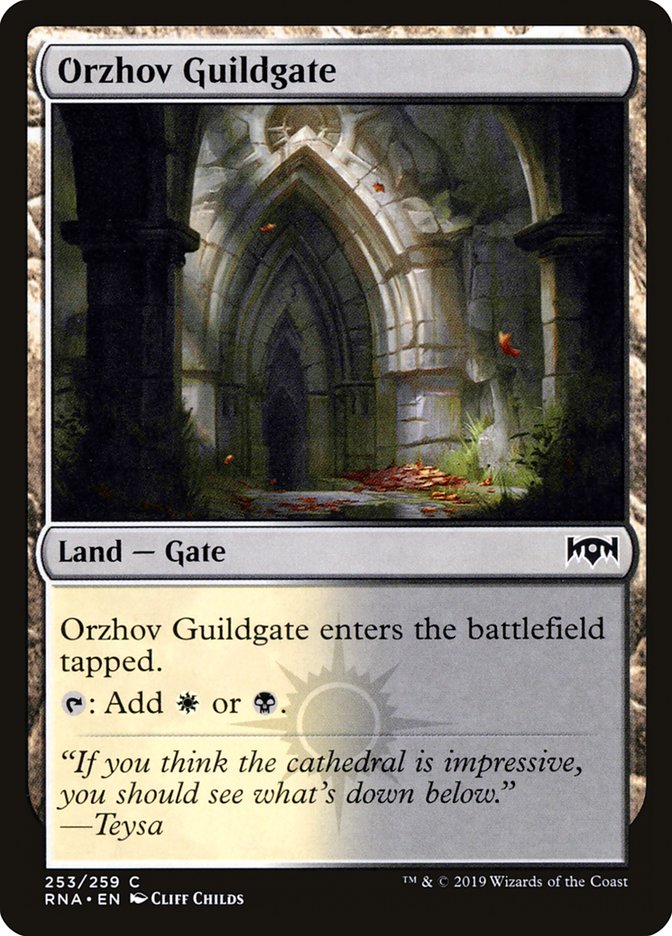 Orzhov Guildgate (253/259) [Ravnica Allegiance] | Exor Games New Glasgow