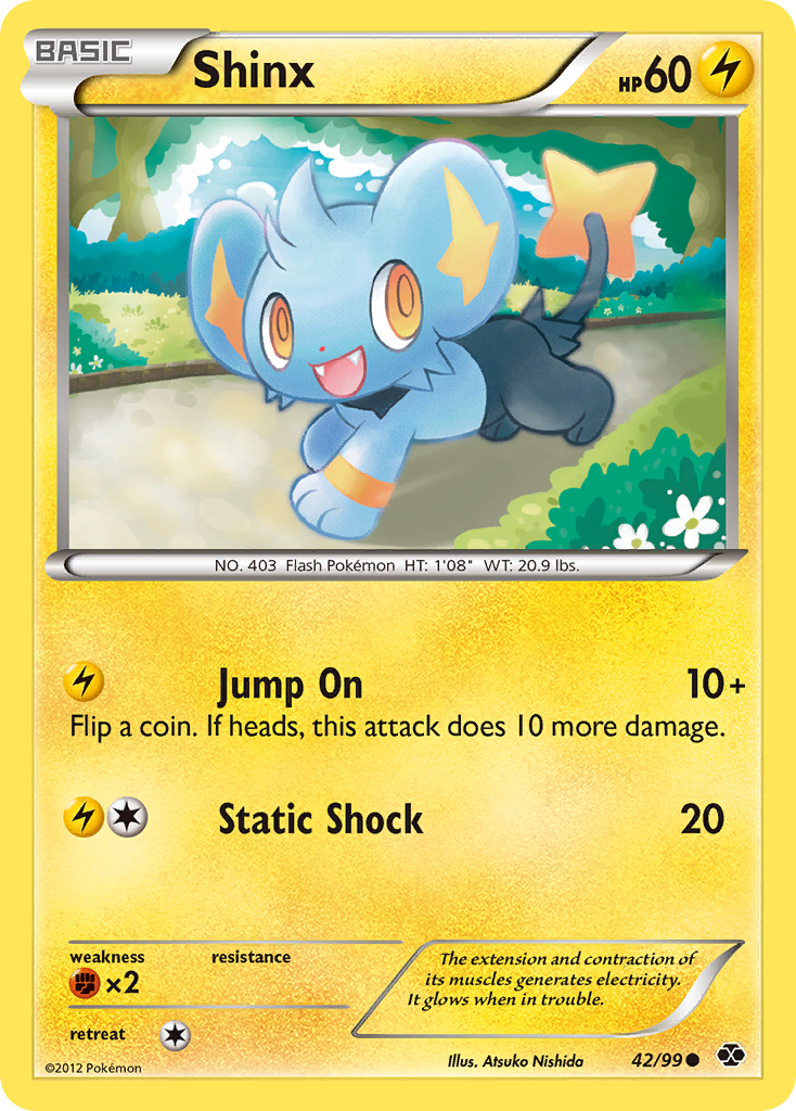 Shinx (42/99) [Black & White: Next Destinies] | Exor Games New Glasgow