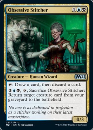 Obsessive Stitcher [Core Set 2021] | Exor Games New Glasgow