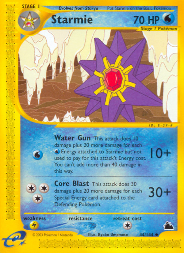 Starmie (44/144) [Skyridge] | Exor Games New Glasgow