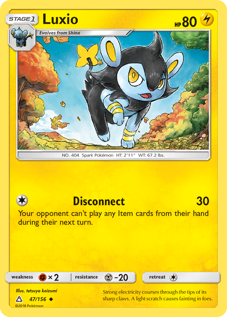 Luxio (47/156) [Sun & Moon: Ultra Prism] | Exor Games New Glasgow