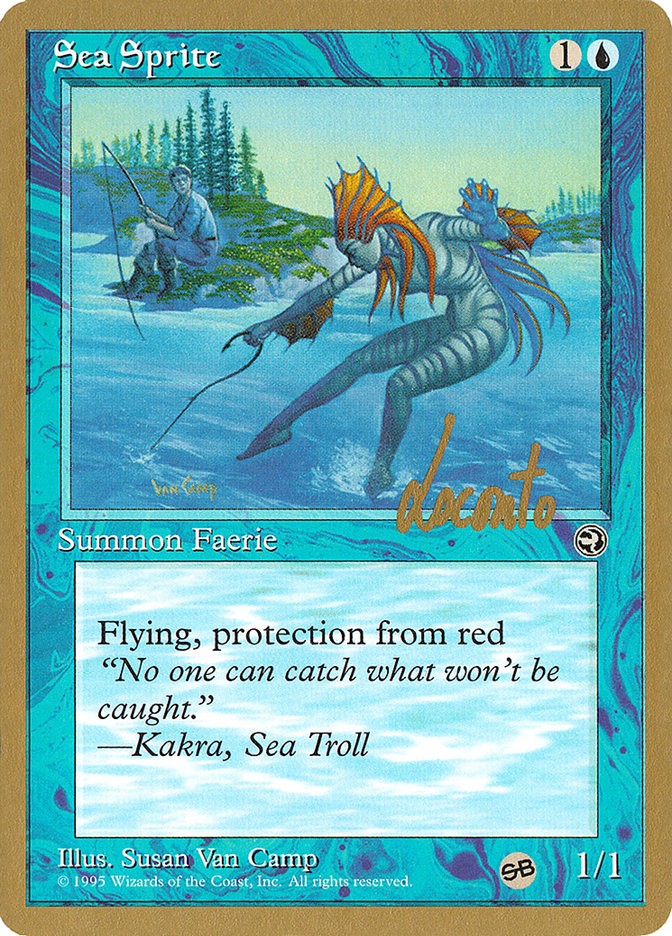 Sea Sprite (Michael Loconto) (SB) [Pro Tour Collector Set] | Exor Games New Glasgow