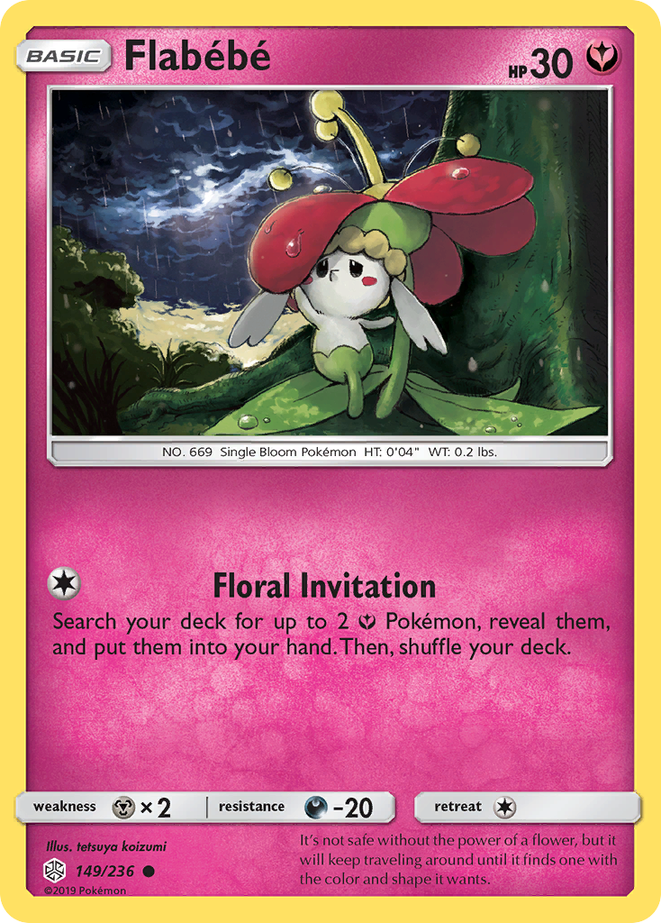 Flabebe (149/236) [Sun & Moon: Cosmic Eclipse] | Exor Games New Glasgow