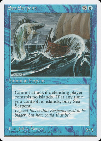 Sea Serpent [Fourth Edition] | Exor Games New Glasgow