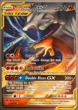 Reshiram & Charizard GX (20/214) (Perfection - Henry Brand) [World Championships 2019] | Exor Games New Glasgow