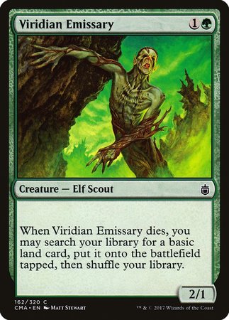 Viridian Emissary [Commander Anthology] | Exor Games New Glasgow