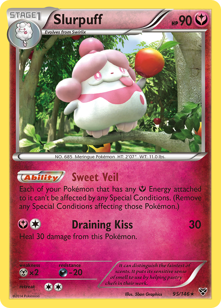 Slurpuff (95/146) [XY: Base Set] | Exor Games New Glasgow
