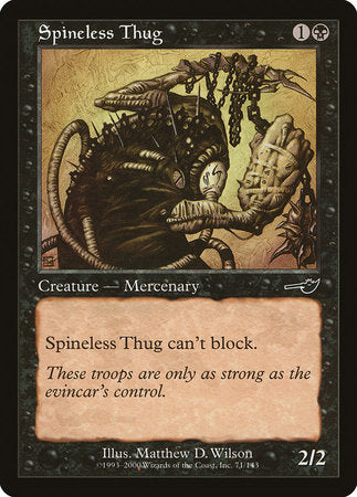 Spineless Thug [Nemesis] | Exor Games New Glasgow