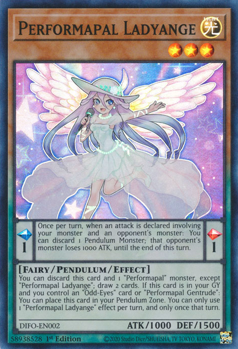 Performapal Ladyange [DIFO-EN002] Super Rare | Exor Games New Glasgow