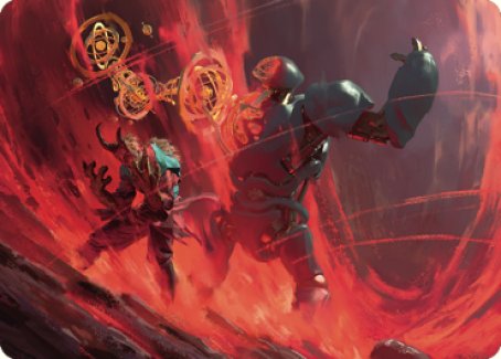 Twinferno Art Card [Dominaria United Art Series] | Exor Games New Glasgow