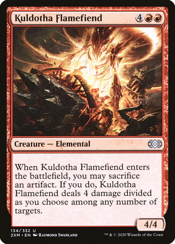 Kuldotha Flamefiend [Double Masters] | Exor Games New Glasgow