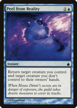 Peel from Reality [Ravnica: City of Guilds] | Exor Games New Glasgow