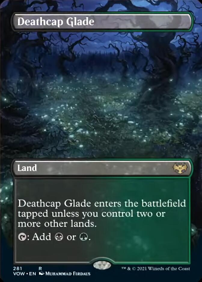 Deathcap Glade (Borderless) [Innistrad: Crimson Vow] | Exor Games New Glasgow