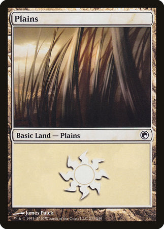 Plains (233) [Scars of Mirrodin] | Exor Games New Glasgow