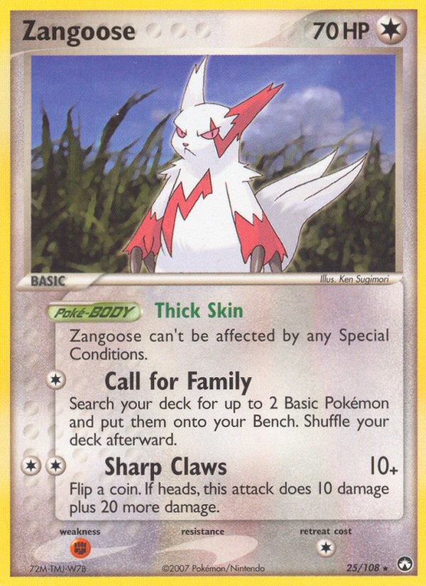 Zangoose (25/108) [EX: Power Keepers] | Exor Games New Glasgow