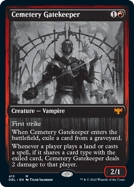 Cemetery Gatekeeper [Innistrad: Double Feature] | Exor Games New Glasgow