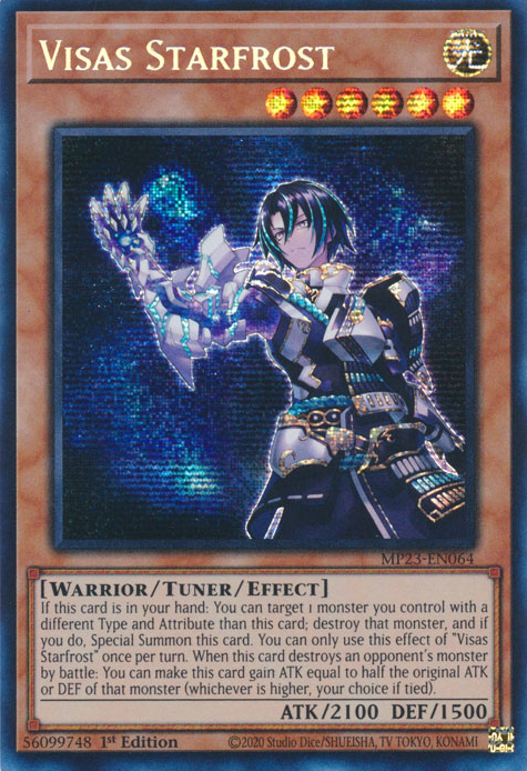 Visas Starfrost [MP23-EN064] Prismatic Secret Rare | Exor Games New Glasgow