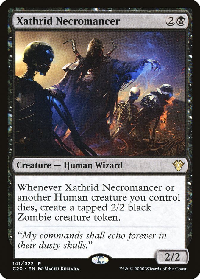 Xathrid Necromancer [Commander 2020] | Exor Games New Glasgow