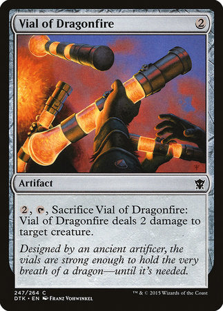 Vial of Dragonfire [Dragons of Tarkir] | Exor Games New Glasgow