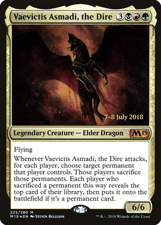 Vaevictis Asmadi, The Dire [Core Set 2019 Promos] | Exor Games New Glasgow