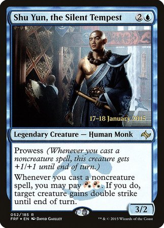 Shu Yun, the Silent Tempest [Fate Reforged Promos] | Exor Games New Glasgow