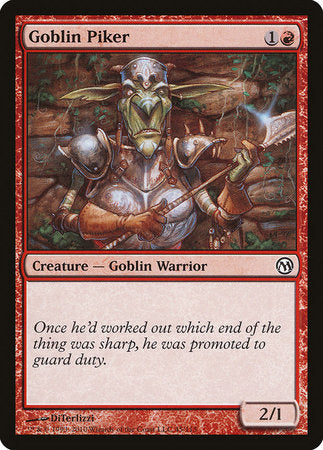 Goblin Piker [Duels of the Planeswalkers] | Exor Games New Glasgow