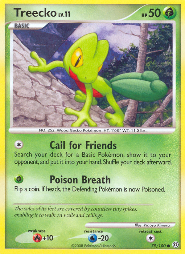 Treecko (79/100) [Diamond & Pearl: Stormfront] | Exor Games New Glasgow