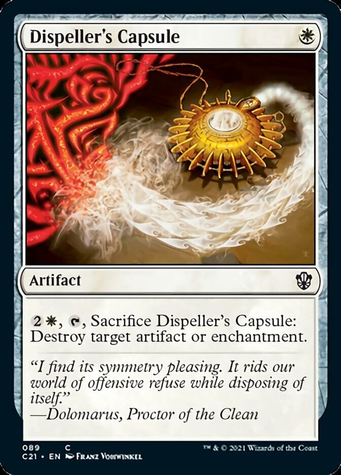 Dispeller's Capsule [Commander 2021] | Exor Games New Glasgow