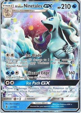 Alolan Ninetales GX (22/145) (Ice Path FTW - Zachary Bokhari) [World Championships 2017] | Exor Games New Glasgow