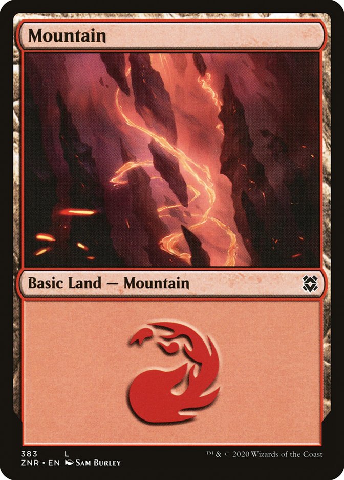 Mountain (383) [Zendikar Rising] | Exor Games New Glasgow