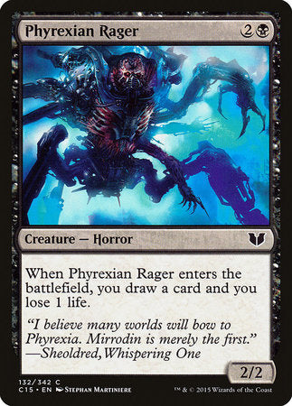 Phyrexian Rager [Commander 2015] | Exor Games New Glasgow