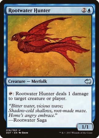 Rootwater Hunter [Duel Decks: Merfolk vs. Goblins] | Exor Games New Glasgow