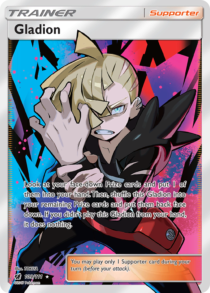 Gladion (109/111) [Sun & Moon: Crimson Invasion] | Exor Games New Glasgow