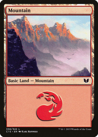 Mountain (338) [Commander 2015] | Exor Games New Glasgow