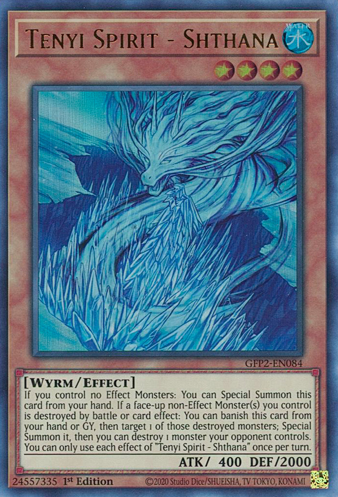 Tenyi Spirit - Shthana [GFP2-EN084] Ultra Rare | Exor Games New Glasgow