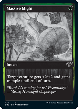 Massive Might [Innistrad: Double Feature] | Exor Games New Glasgow