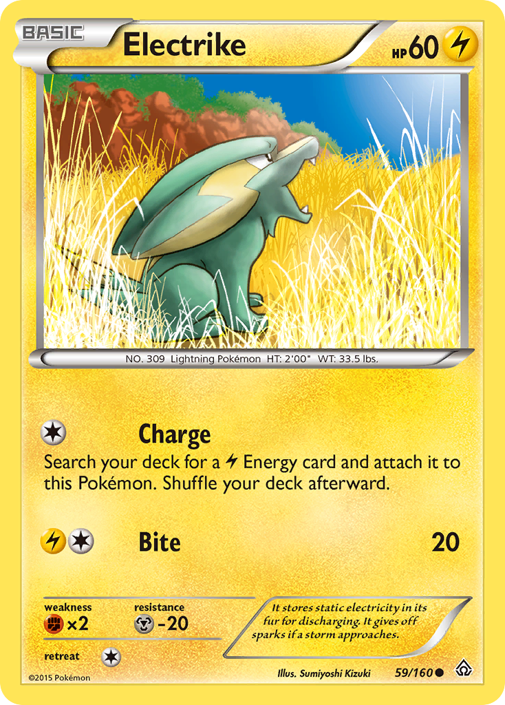 Electrike (59/160) [XY: Primal Clash] | Exor Games New Glasgow