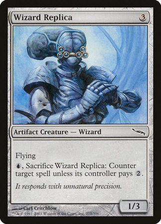 Wizard Replica [Mirrodin] | Exor Games New Glasgow