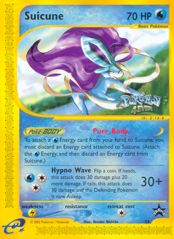 Suicune (53) [Wizards of the Coast: Black Star Promos] | Exor Games New Glasgow
