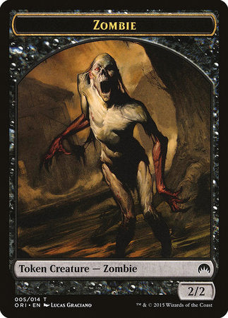 Zombie Token [Magic Origins Tokens] | Exor Games New Glasgow